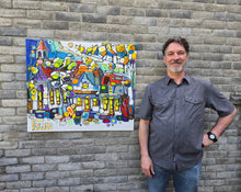 Charger l'image dans la galerie, BA9363 - Les Pays d'en-haut - ALAIN VEILLEUX - 30"X36"