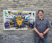 Charger l'image dans la galerie, BA9362 - Lando Norris - ALAIN VEILLEUX - 30"X48"