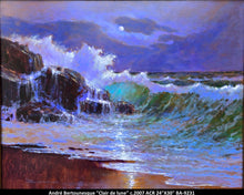 Charger l'image dans la galerie, BA9321 - Clair de lune - ANDRÉ BERTOUNESQUE - 24"X30"