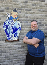 Charger l'image dans la galerie, BA9360 - Tintin - Potiche - 1936 - STEFANO DE PALO - 37"x19.5"