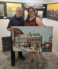 Charger l'image dans la galerie, BA9406 - Place Jacques-Cartier - MARC CHATELLE - 22"X34.5"