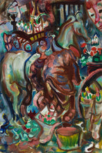 Charger l'image dans la galerie, BA7840 - Flower Carts - c.1940 - 22X15 - PEGI NICOL MCLEOD (1904-1949)