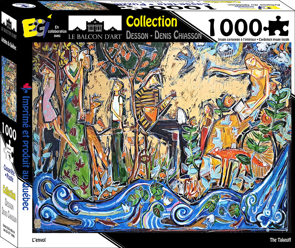 CT-01134 - L'envol - DESSON - 1000 mrcx/morceaux