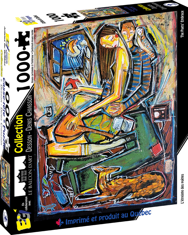 CT-01104 - L'étreinte des poètes - DESSON - 1000 mrcx/pieces