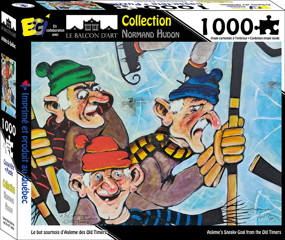 CT-01324 - HUDON, Normand - Le but sournois d'Ansèlme des Old Timers - 1000 mrcx/pieces