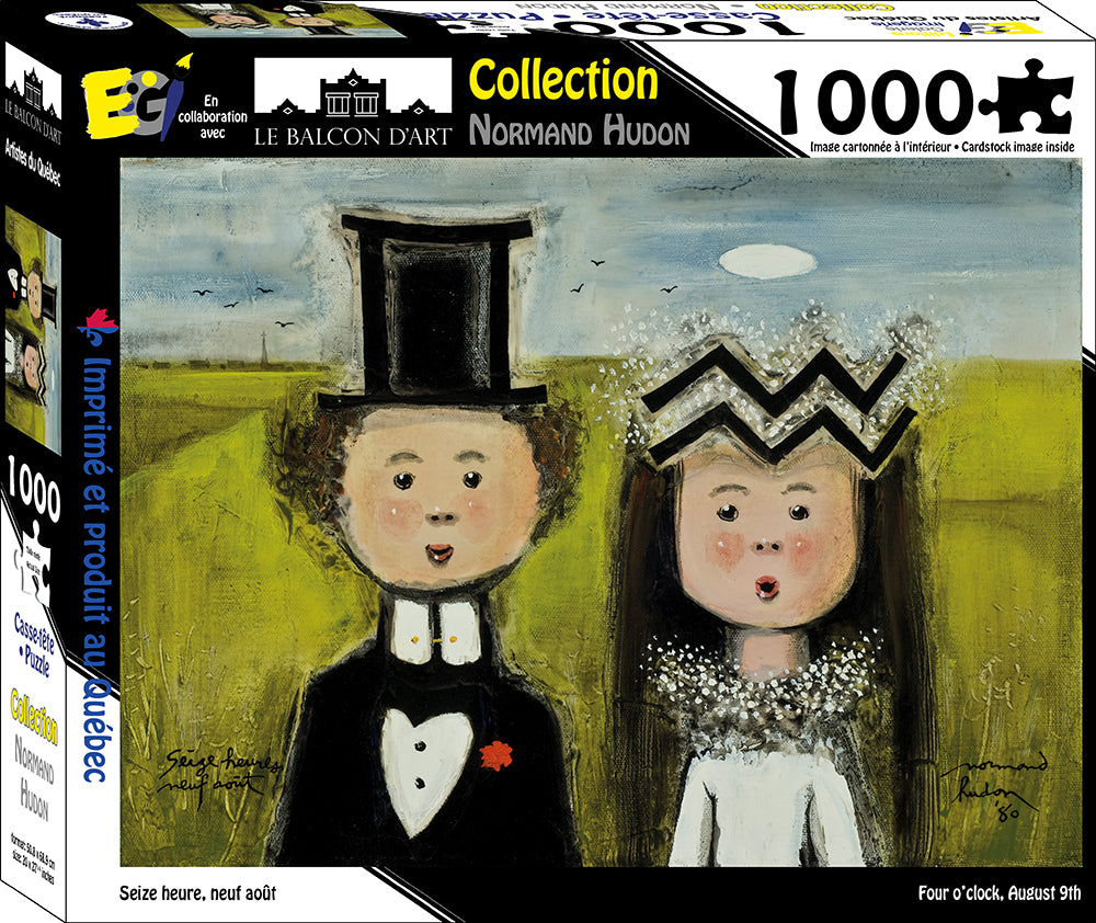 CT-01454 - Seize heures, neuf août - NORMAND HUDON - 1000 mrcx/pieces