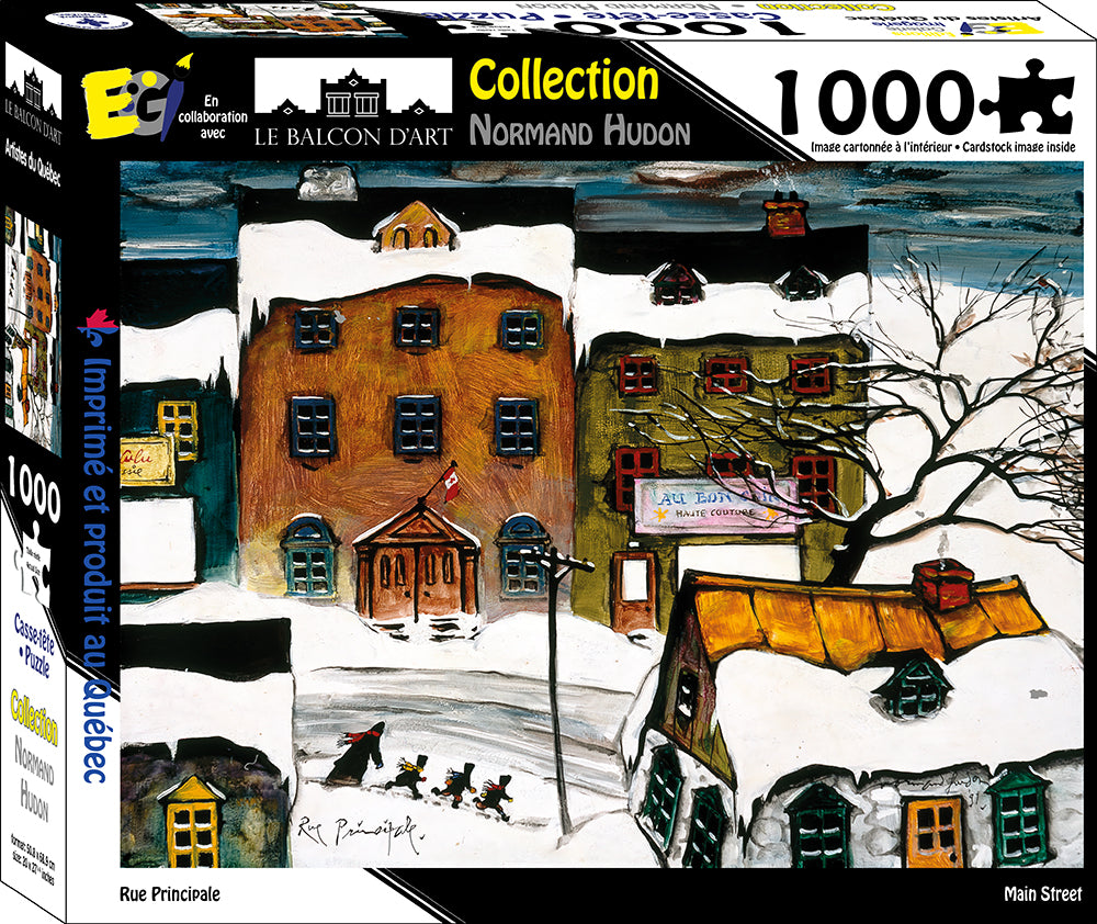 CT-01474 - HUDON, Normand - Rue Principale- 1000 mrcx/pieces