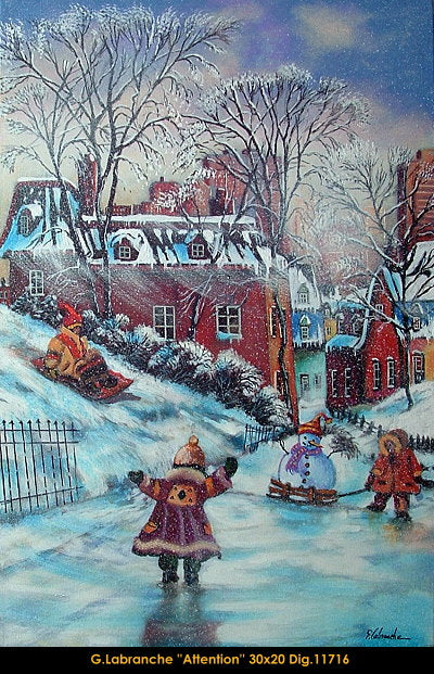 11716 - LABRANCHE Gilles - Attention!!!! 36 x 20