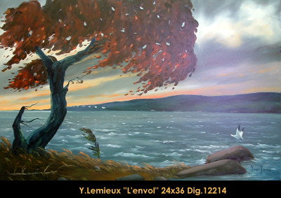 12214 - L'envol - 24x36 - Yvon Lemieux