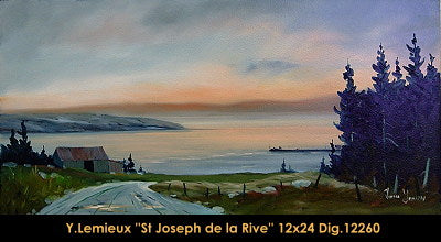 12260 - St-Joseph de la rive - 12x24