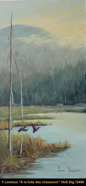 12496 - À la fuite des chasseurs - YVON LEMIEUX  - 16