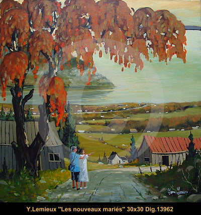 13962 - Les nouveaux mariés  - YVON LEMIEUX - 30