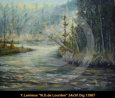 13967 - Notre-Dame-de-Lourdes - YVON LEMIEUX - 24
