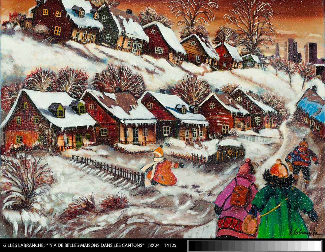 14125 - Y a des belles maisons dans nos cantons - GILLES LABRANCHE - 18