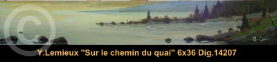 14207 - Sur le chemin du quai - YVON LEMIEUX - 6