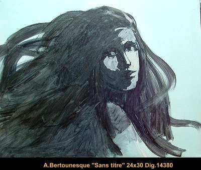 14380 - Sans Titre ANDRE BERTOUNESQUE - 24X30