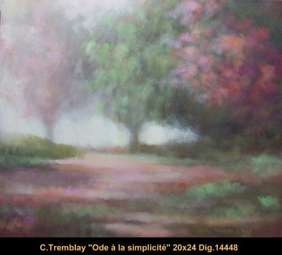 14448 - Ode à la simplicité - CLAUDE TREMBLAY - 20X24