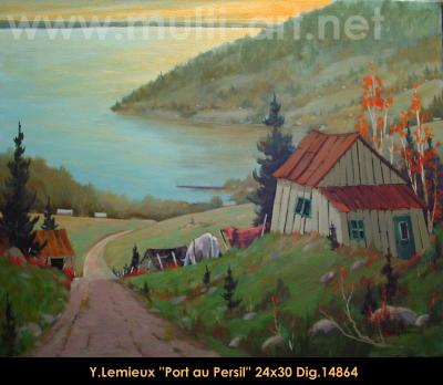 14864 - Port-au-Persil - YVON LEMIEUX - 24
