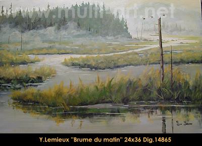14865 - Brume du matin - YVON LEMIEUX - 24