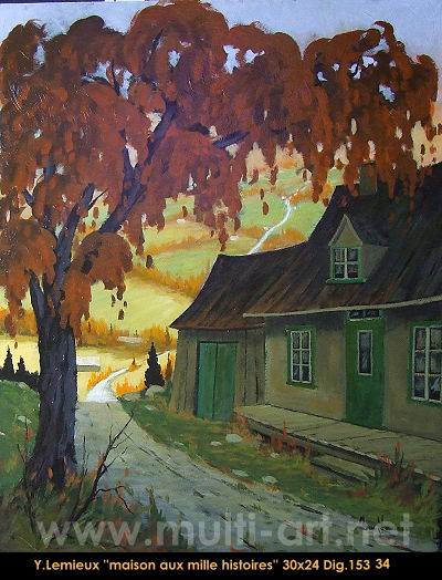 15334 - Maison aux mille histoire - YVON LEMIEUX - 30