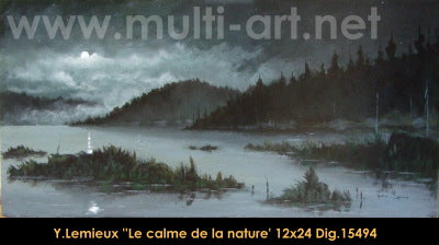 15494 - Le calme de la nature - YVON LEMIEUX - 12