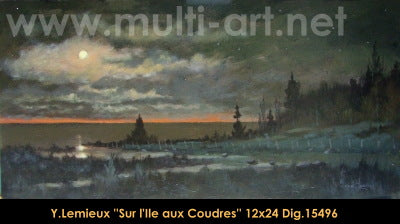 15496 - Sur l'Ile aux Coudres - YVON LEMIEUX - 12