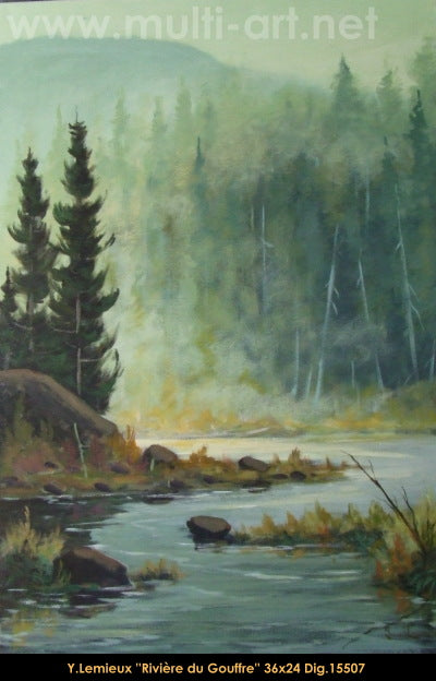 15507 - Rivière du Gouffre - YVON LEMIEUX - 36