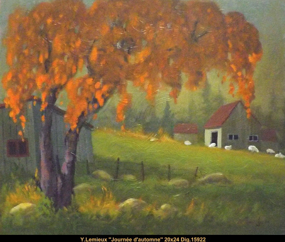15922 - Journée d'automne - YVON LEMIEUX - 20