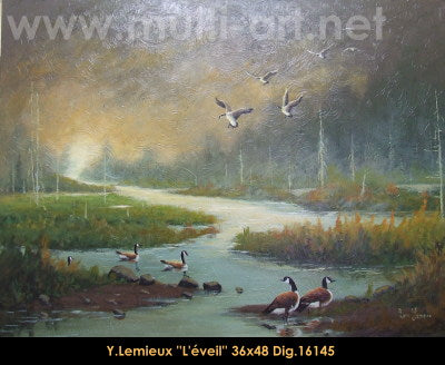 16145 - L'éveil - YVON LEMIEUX - 36