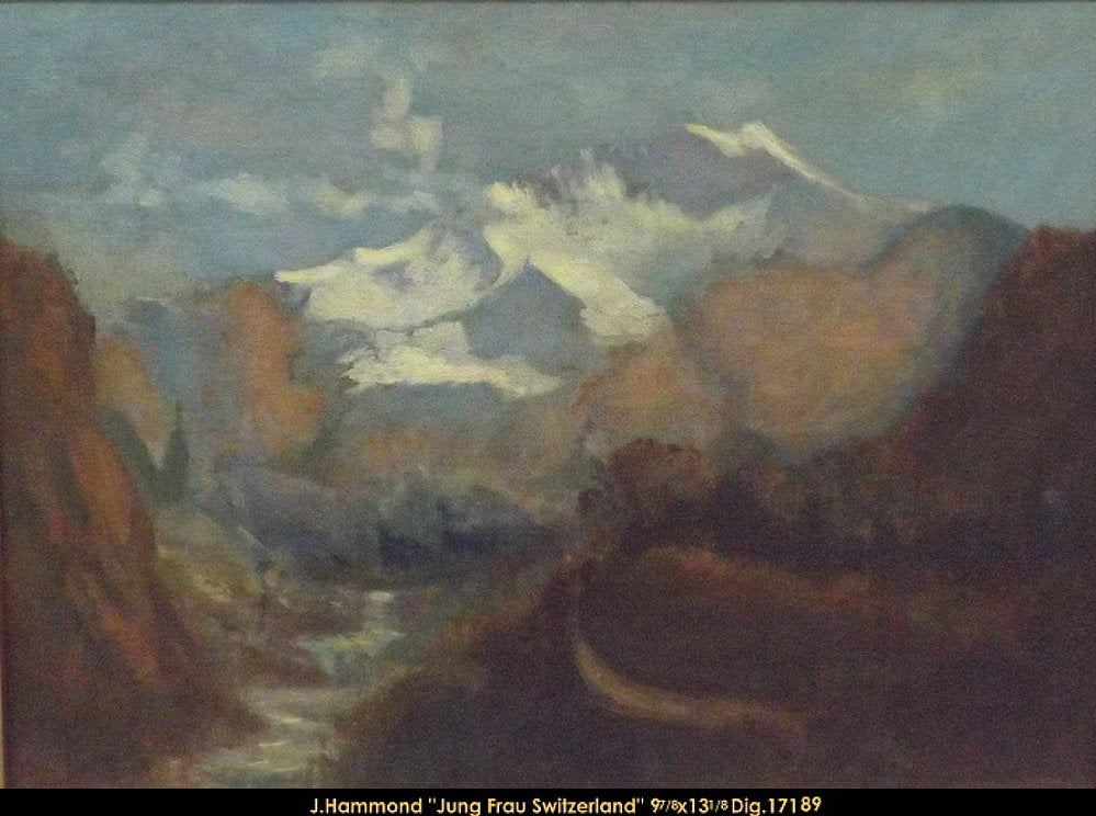 17189 - Jung Frau, Switzerland - JOHN HAMMOND - 9 7/8 x 13 1/8