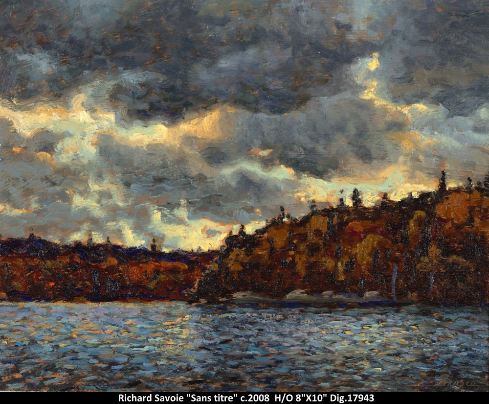 17943 - Richard Savoie - sans titre - 8x10 huile/oil