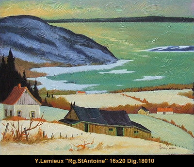 18010 - Rg St-Antoine - 16x20 - Yvon Lemieux