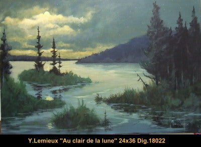 18022 - Au clair de la lune - YVON LEMIEUX - 24