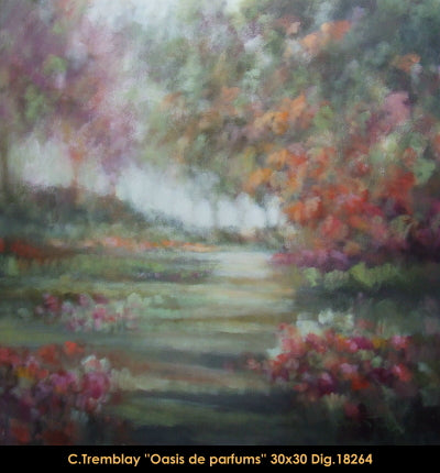 18264 - TREMBLAY Claude - Oasis de parfums - 30 x 30 -  ***CCM***