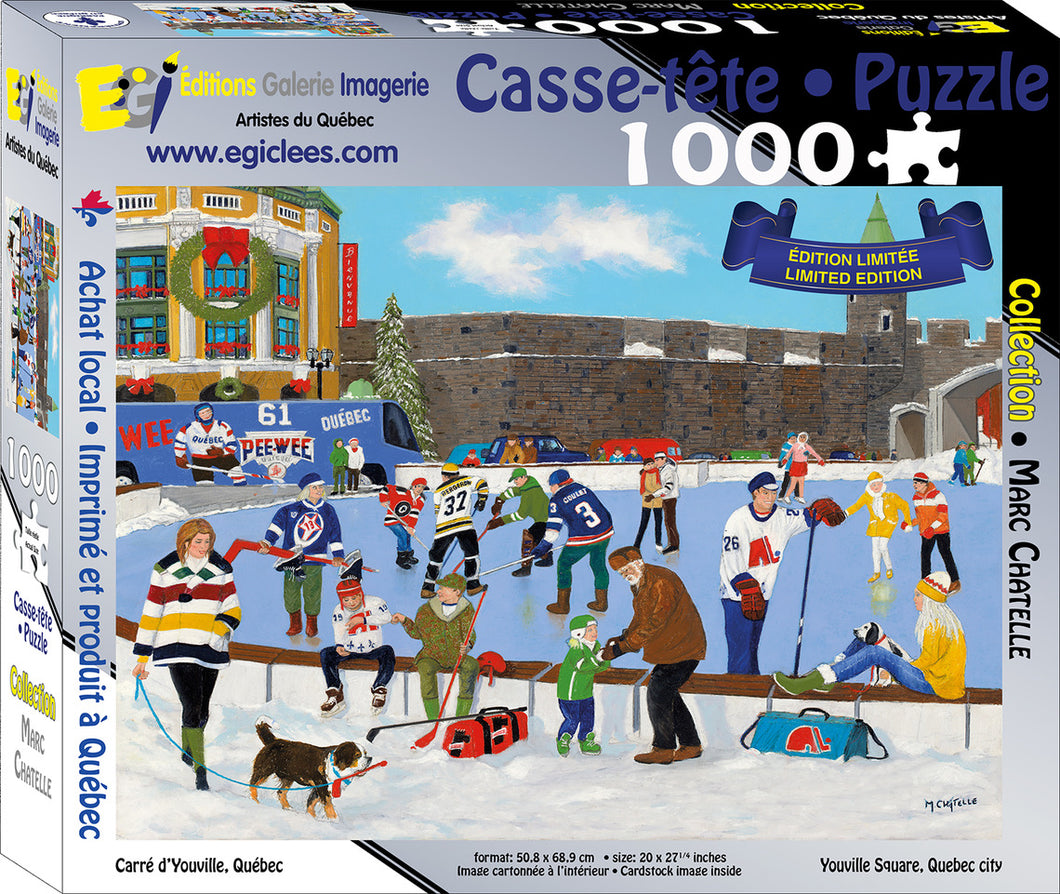 CT-18544 - CHATELLE, Marc - Carré d'Youville, Québec - 1000 mrcx/pieces