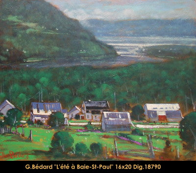 18790 - L'été à Baie St-Paul- GILLES BÉDARD - 16