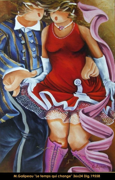 19558 - GALIPEAU Marc - Les temps qui changent - 36 x 24 -