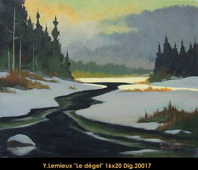 20017 - Le dégel - YVON LEMIEUX - 16