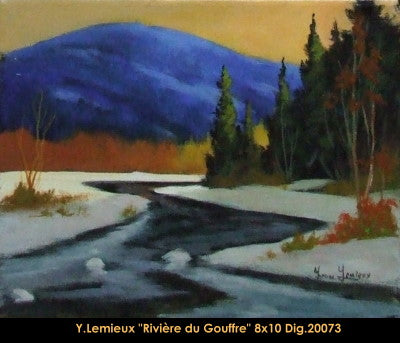 20073 -Rivière du Gouffre - YVON LEMIEUX - 8