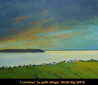20418 - Le petit village - YVON LEMIEUX - 24