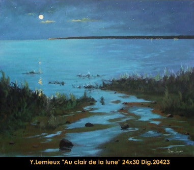 20423 - Au clair de la lune -  YVON LEMIEUX - 24