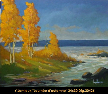 20426 - Journée d'automne - YVON LEMIEUX - 24