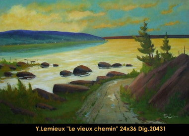 20431 - Le vieux chemin - YVON LEMIEUX - 16