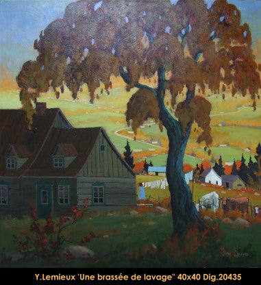 20435 - Une brassée de lavage - YVON LEMIEUX - 40