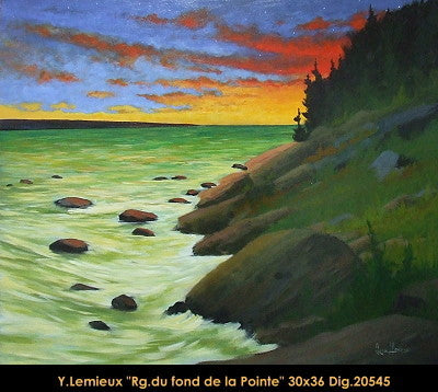 20545 - Rg.du fonfd de la pointe  - YVON LEMIEUX - 30