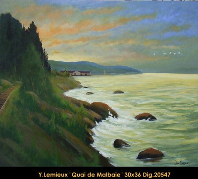 20547 - Quai de Malbaie - YVON LEMIEUX - 30