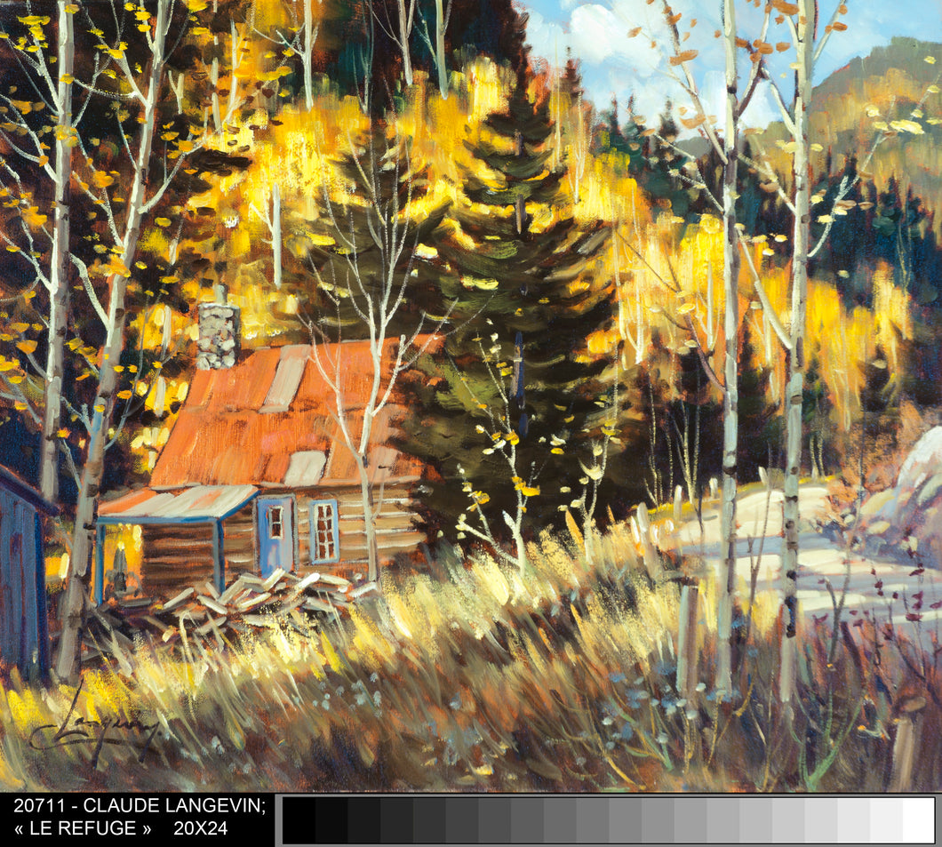 20711 - Le refuge - CLAUDE LANGEVIN - 20