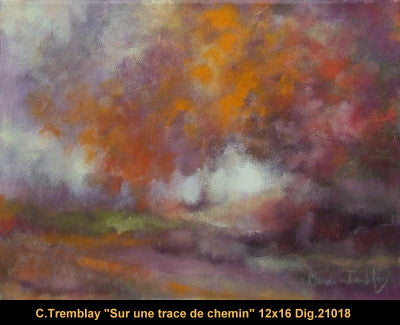 21018 - Sur une trace de chemin - CLAUDE TREMBLAY - 12