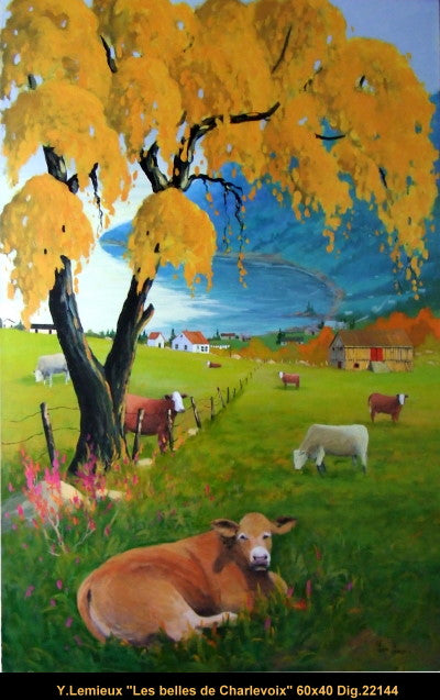 22144 - Les belles de Charlevoix - YVON LEMIEUX - 60