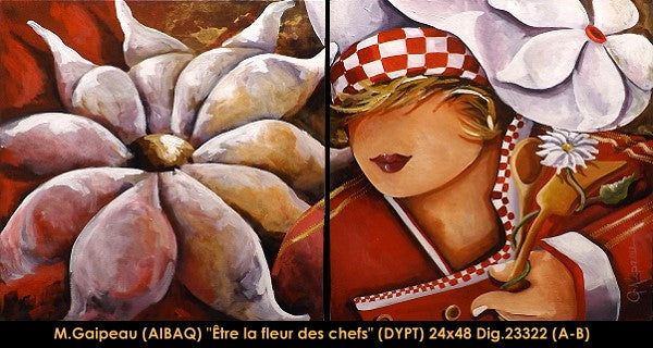23322 - Etre la fleur des chefs - MARC GALIPEAU - Dyptique 24